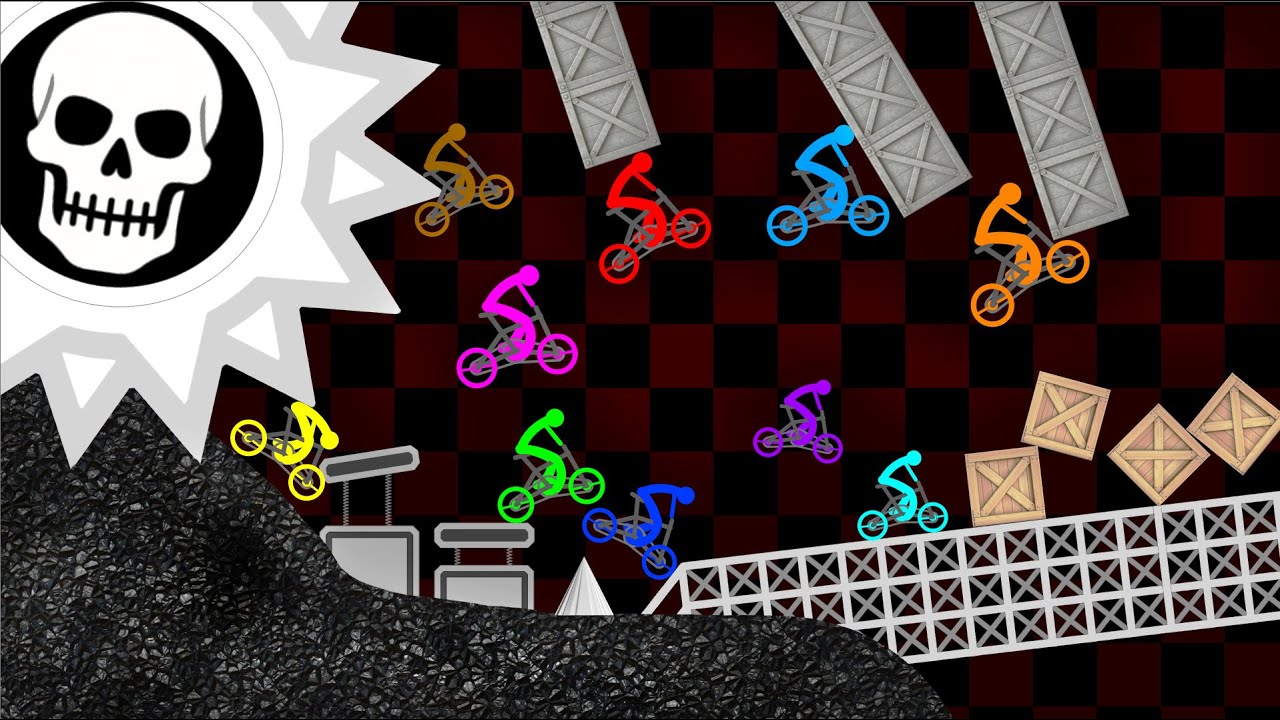 Escape The Death Wheel - Survival Bicycle Race
