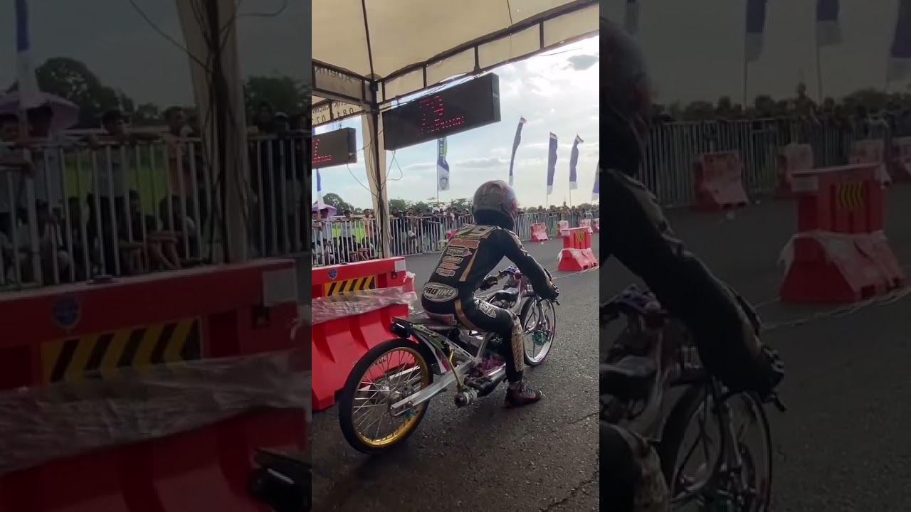 Drag bike 201m RX KING tune up