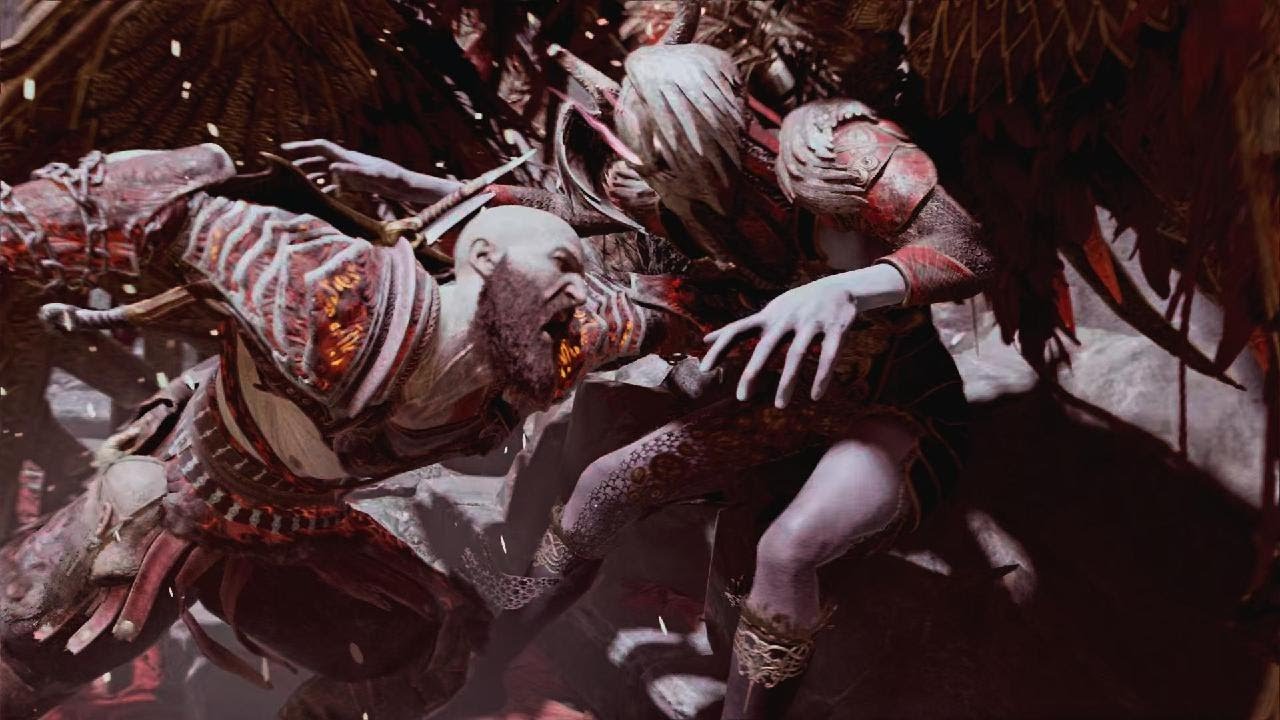 Learning her moves… God of war 2018 (Give me god of war)