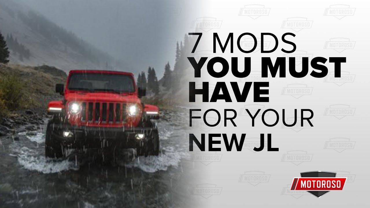 7 Must Have Mods for the New Jeep Wrangler (JL) - Lift Kit, Shocks, Sway Bar Disconnects, Skid-Plate