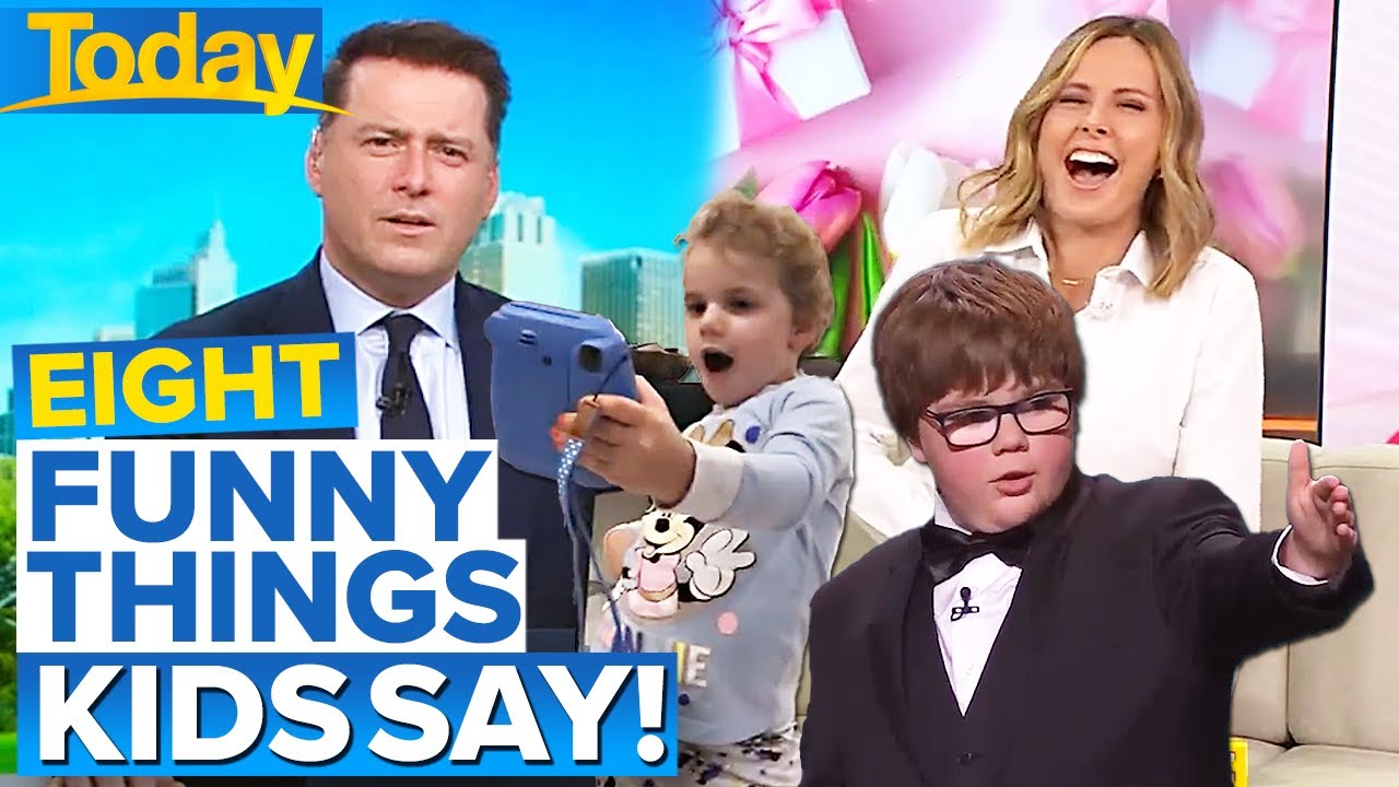 Top 8 moments of kids saying the darnedest of things on live TV | 9 News Australia