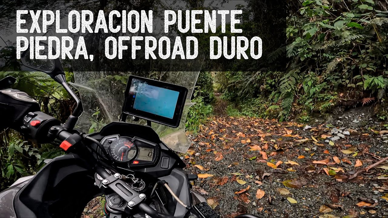 Exploración puente piedra hacia arriba, Offroad del duro 🏔️