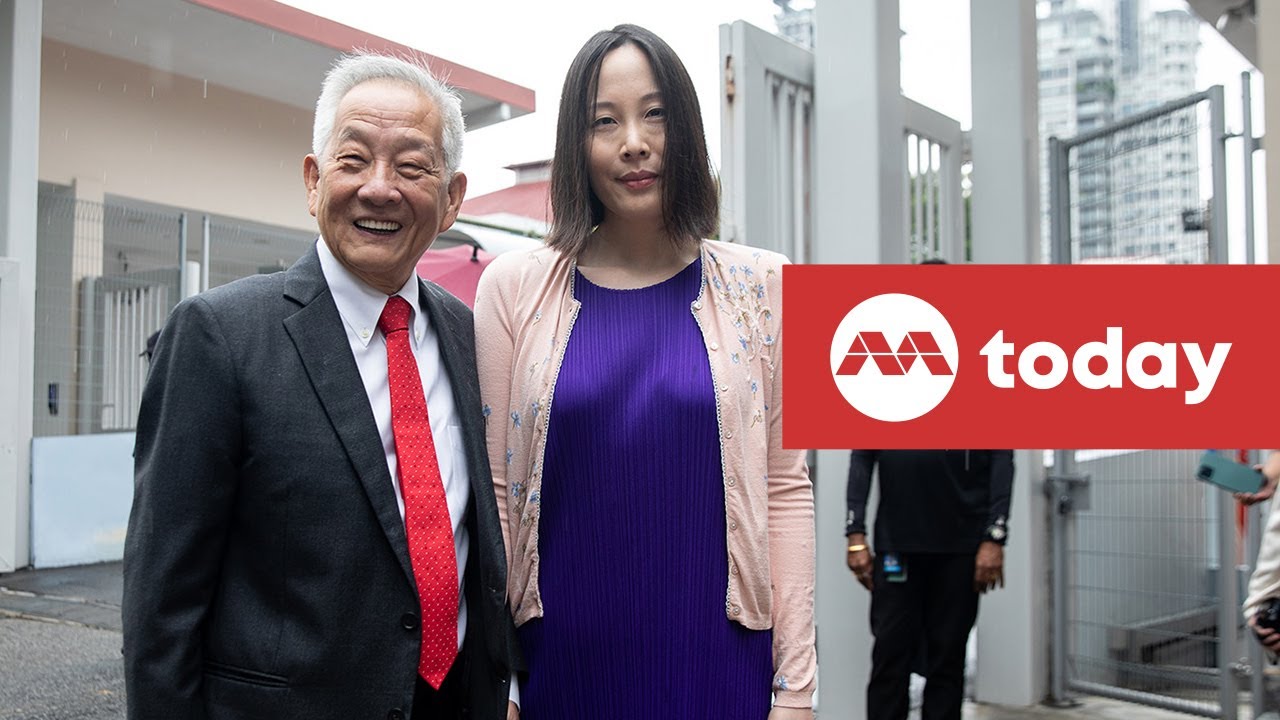 Ng Kok Song introduces his family and fiancée Sybil Lau