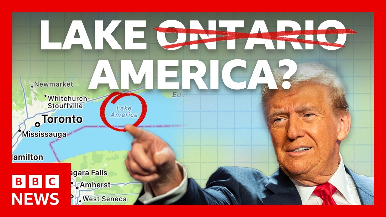 Lake Ontario is now 'Lake America' on Apple Maps. Why? | BBC News