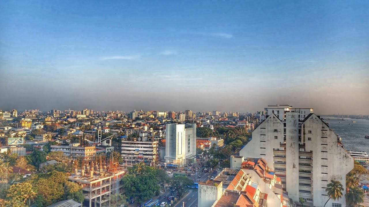 Ernakulam city view #ernakulam #kochi #kerala #city #view