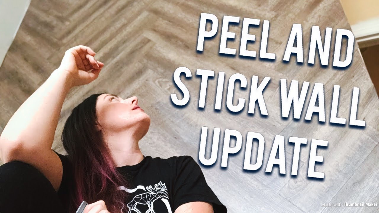 UPDATE - PEEL AND STICK WALL