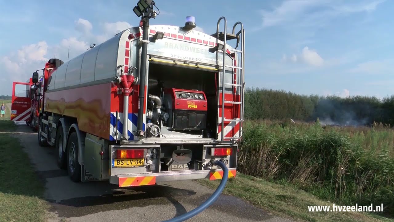 Flinke buitenbrand bij Stenen Kruisweg Buttinge