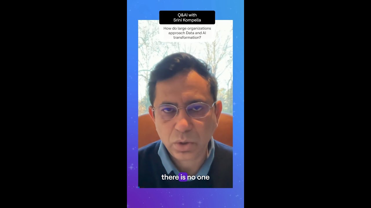 HCLTech Q&AI with Srini Kompella | Tackling AI and Data transformation journeys