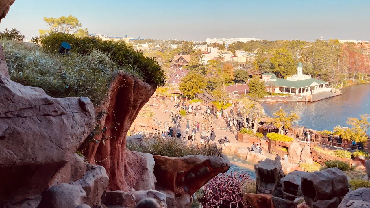 【4K】ディズニーランド　スプラッシュマウンテン(最前列)