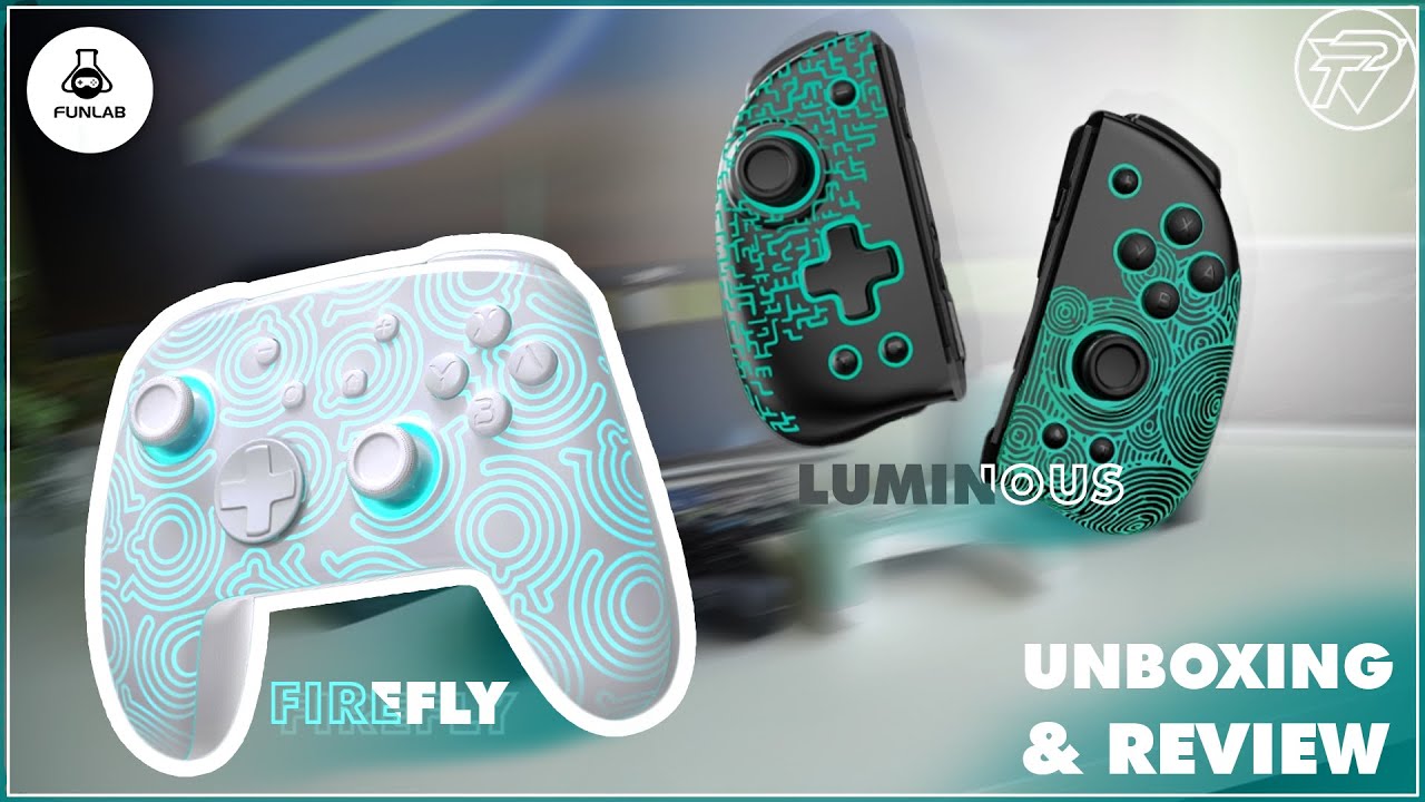 FUNLAB Luminous and Firefly Controllers Unboxing & Review