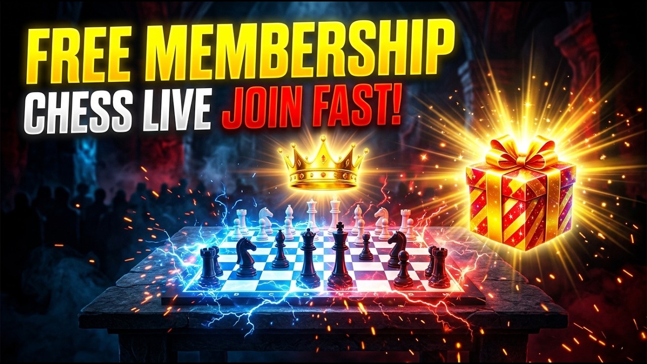 🎁 Chess LIVE Membership Giveaway! Join Fast 🔥