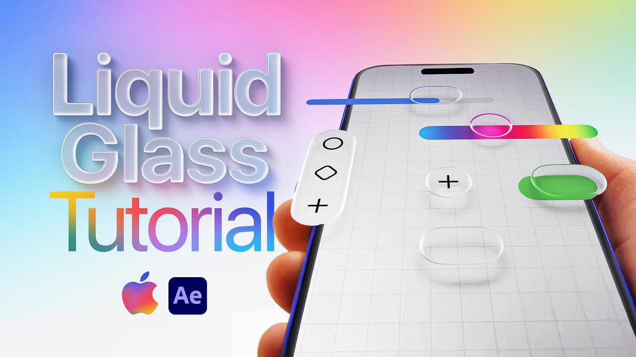 How To Create Apple Liquid Glass in After Effects (2026)