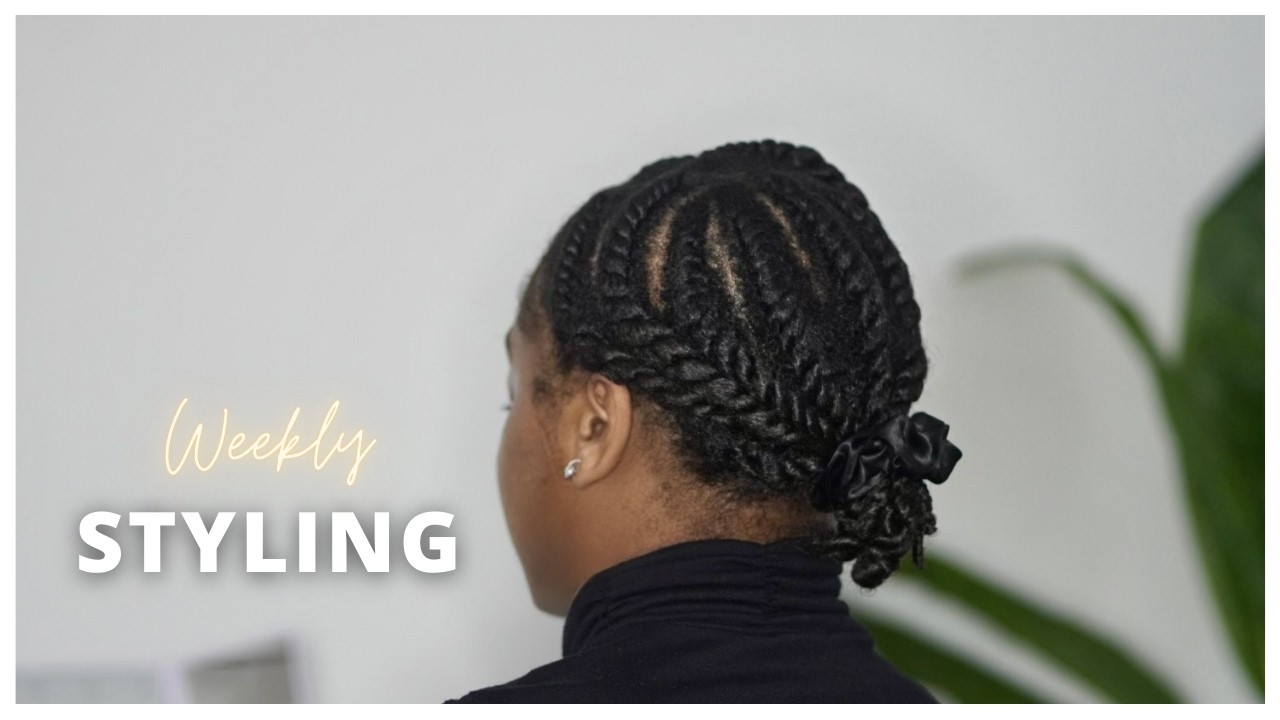 A look into my hair routine on the days I don't feel like doing my hair.