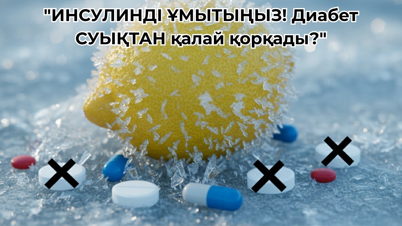 ҚАНТТЫ 5.5-КЕ ТҮСІРЕТІН ТЕГІН ӘДІС! 🍋 Мұздатылған лимон диабетті қалай емдейді?