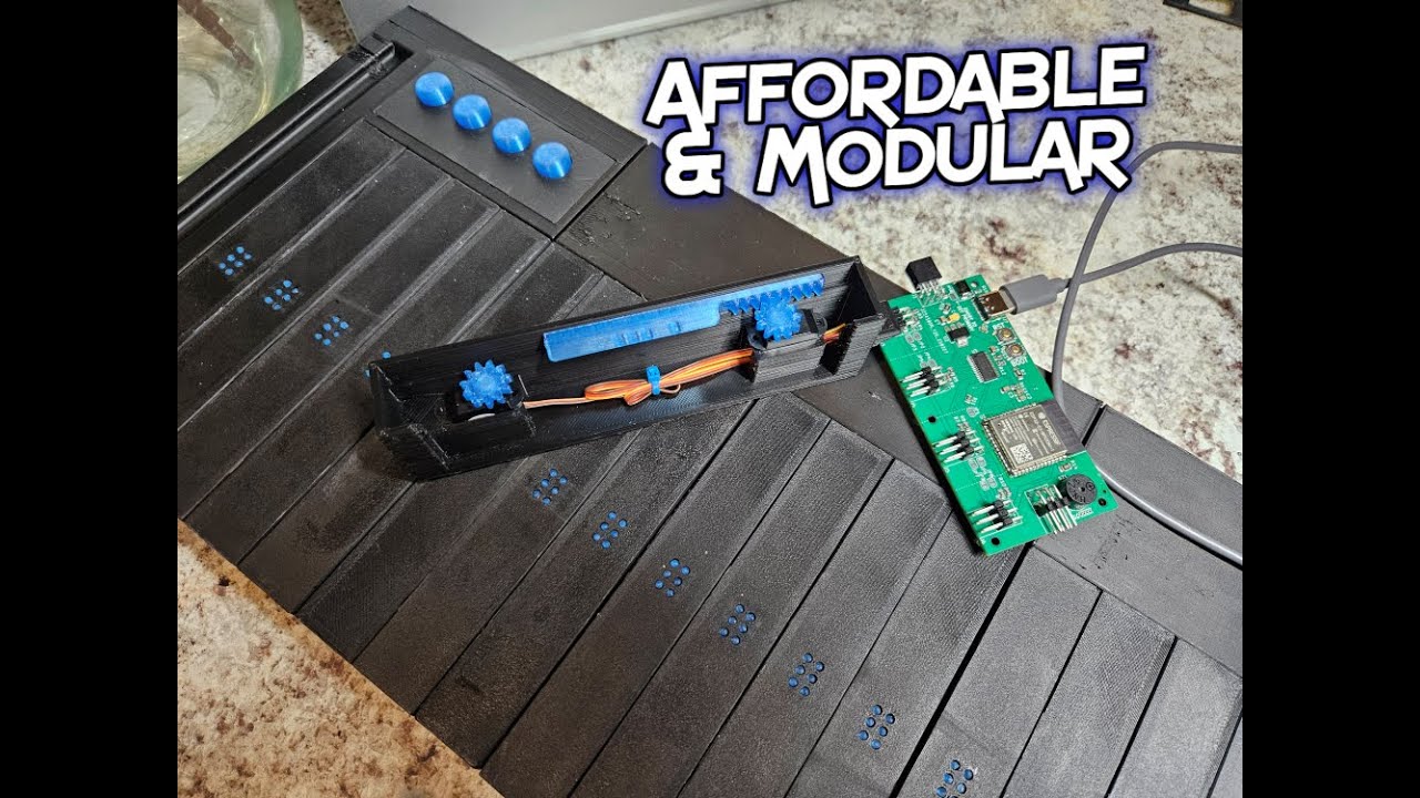 Making an Affordable, Refreshable, Modular Braille Display