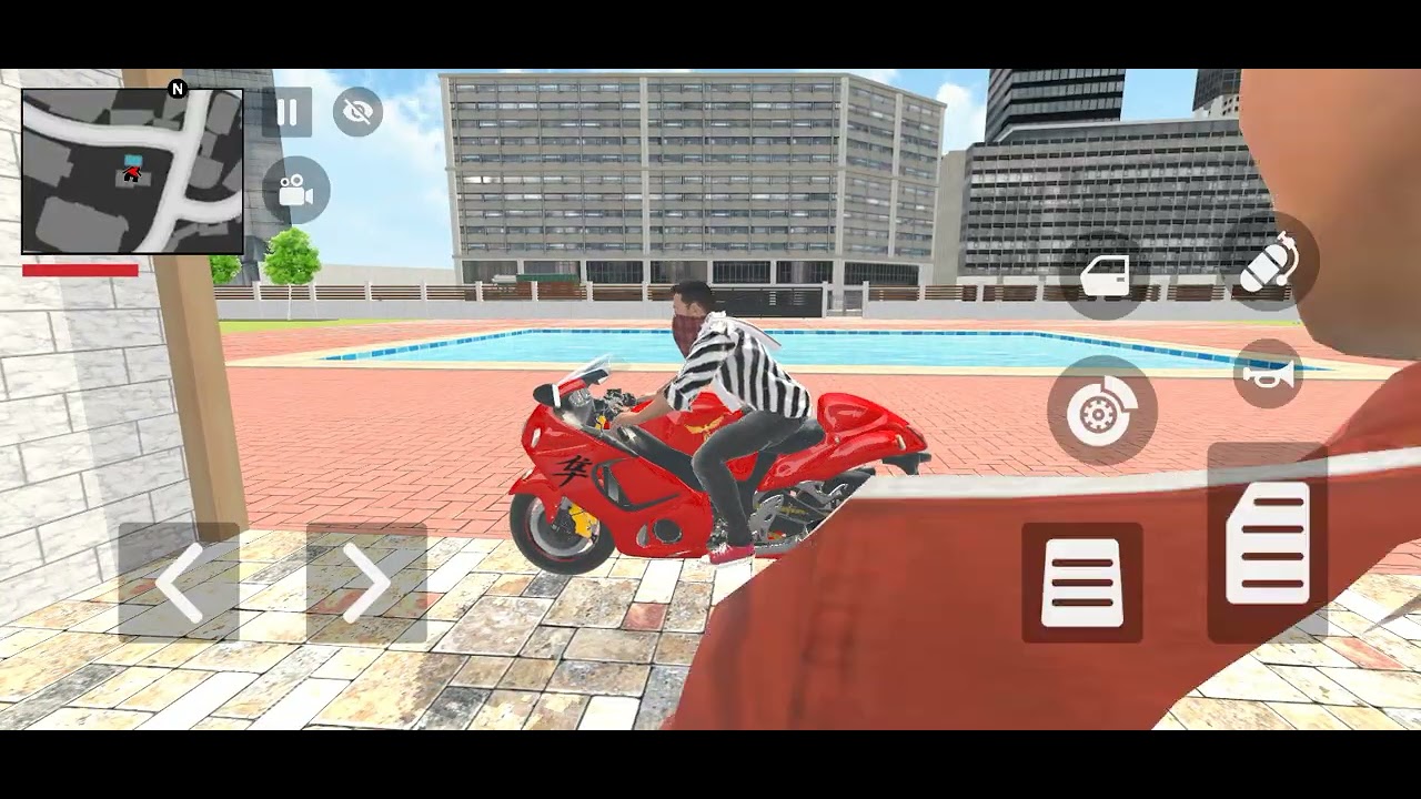 India top simulator bike ka video