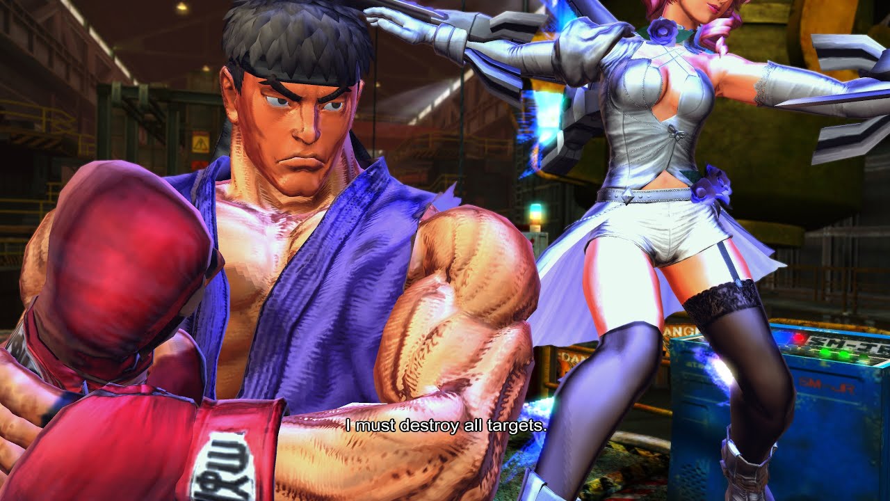 Street Fighter X Tekken Playthrough - Ryu and Alisa