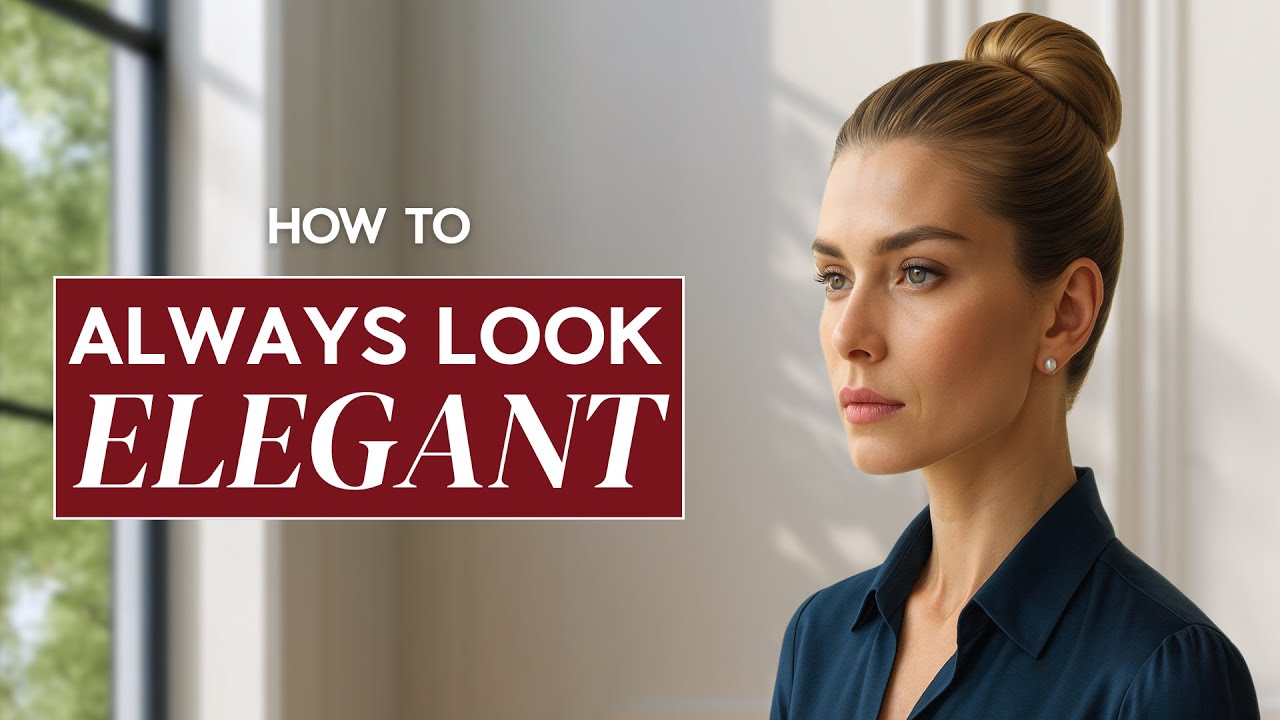 10 Effortless Tricks to Instantly Look More Elegant (No One Told You This!)