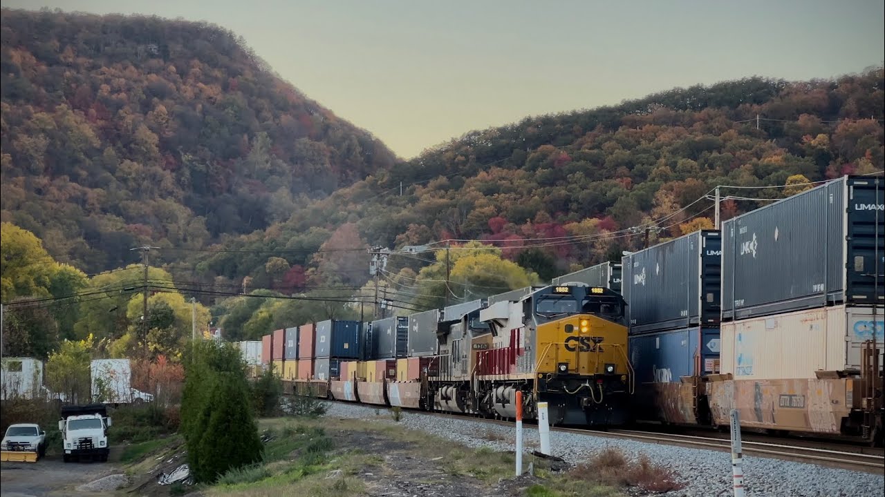 YN2 SD40-2s, BNSF Tank Trains,  CSX 1852 & 3194 Meet & More! Cumberland Fall 2024