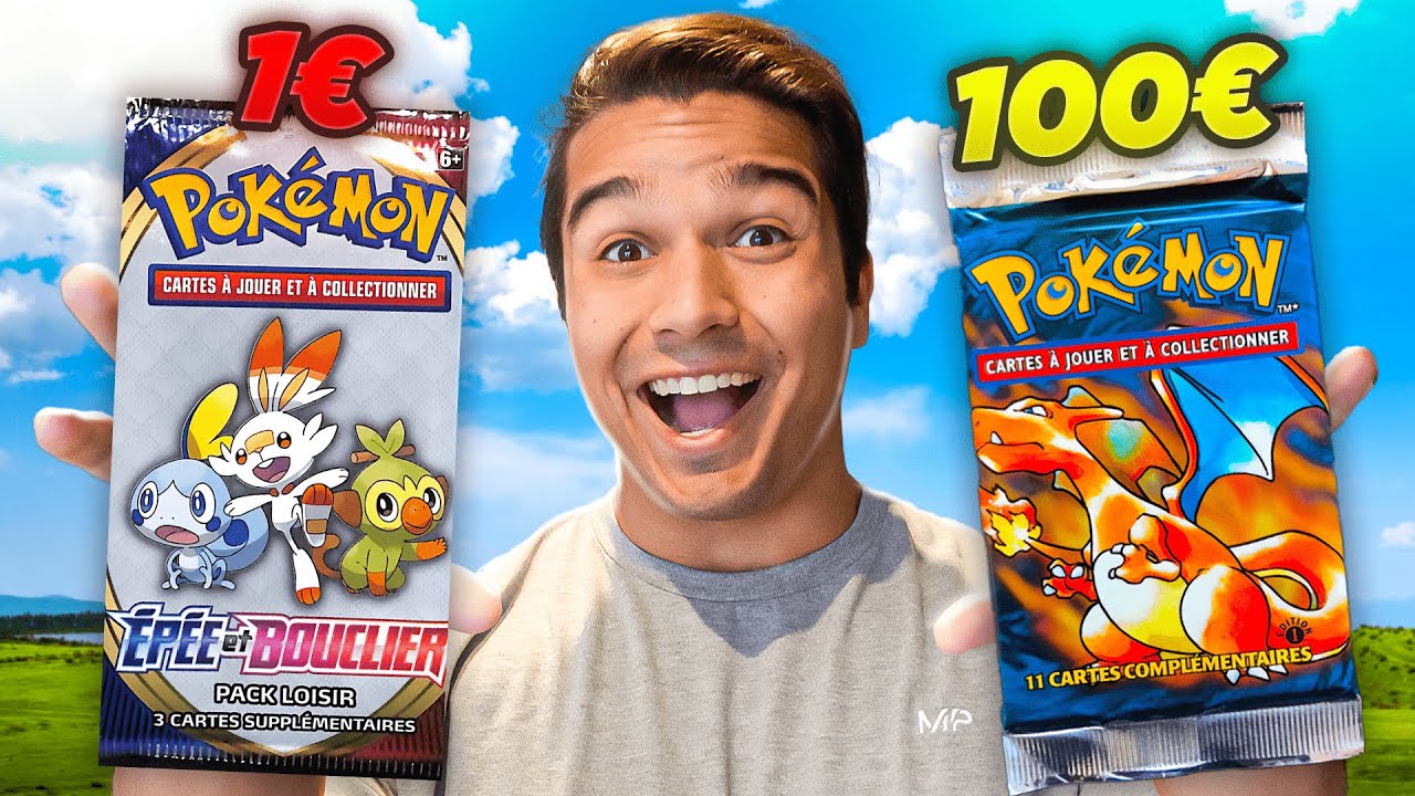 1€ vs 100€ Boosters Pokemon