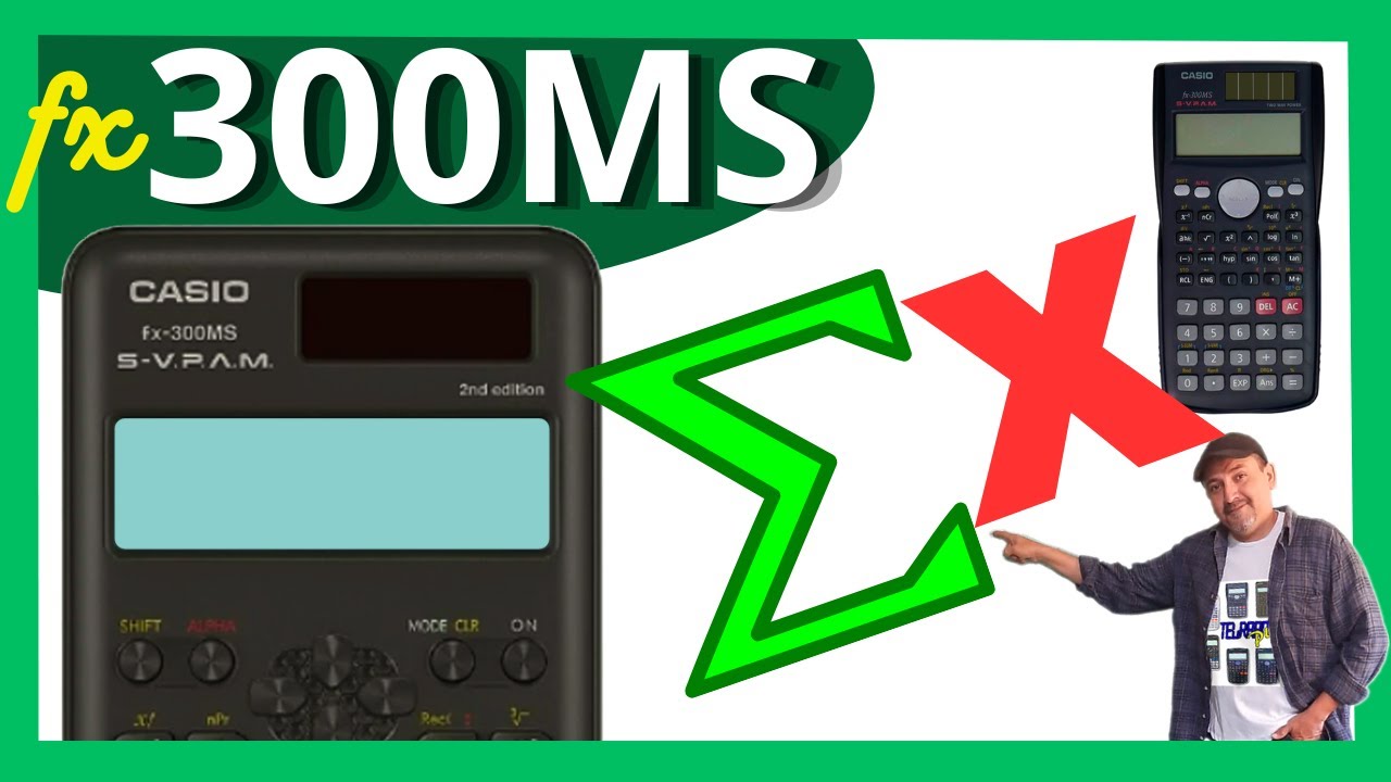 Sumar datos estad&iacute;sticos en CASIO fx-300MS✅