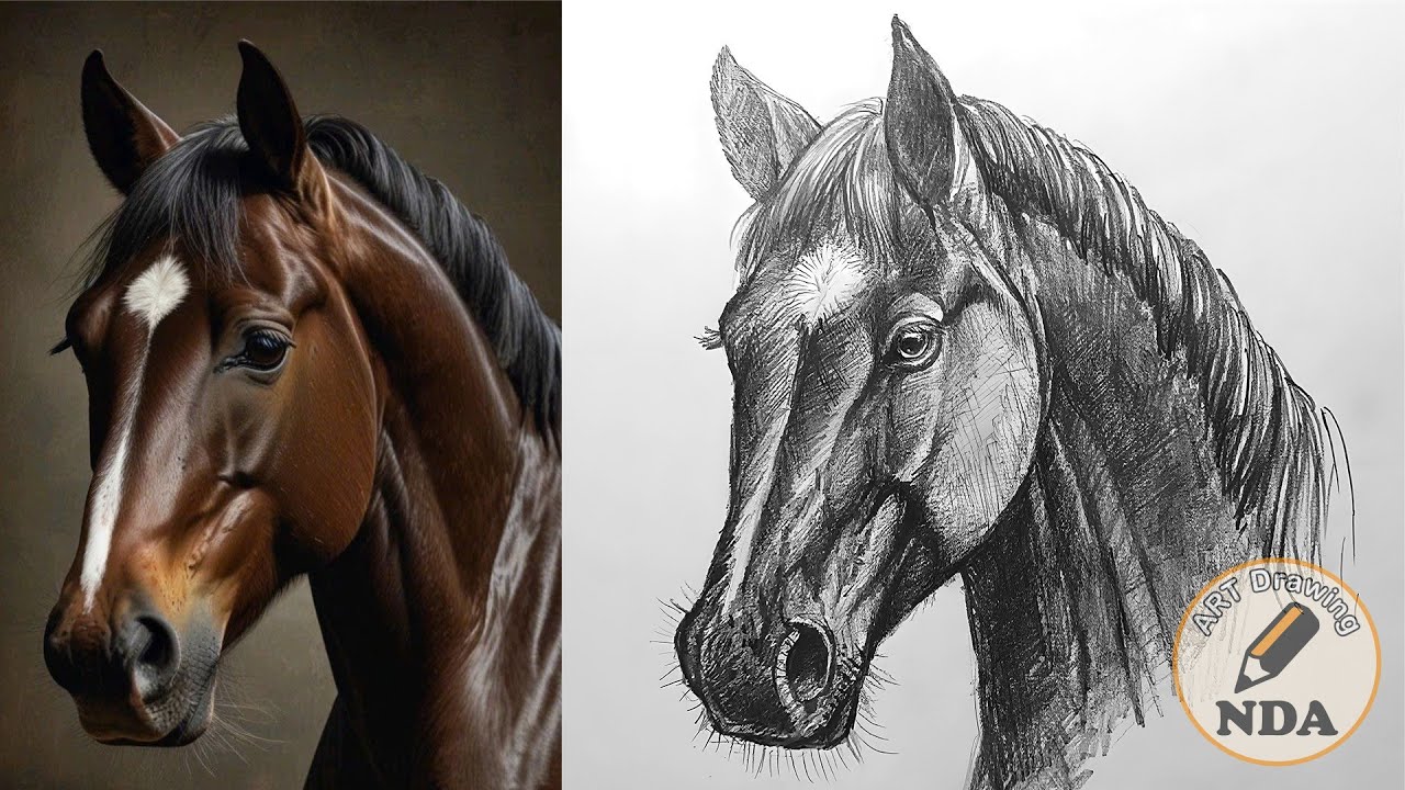 HORSE DRAWING - ART DRAWING NDA