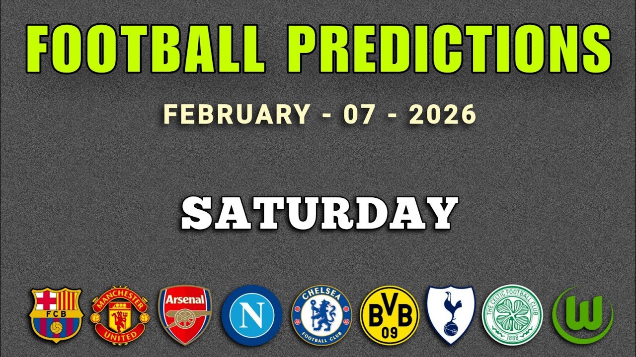 FOOTBALL PREDICTIONS TODAY  | Premier League | Bundesliga | La Liga | GoalIQ, #footballprediction