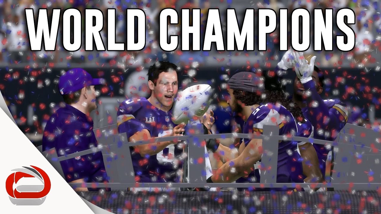 MINNESOTA VIKINGS - SUPER BOWL LI CHAMPIONS - MADDEN 17
