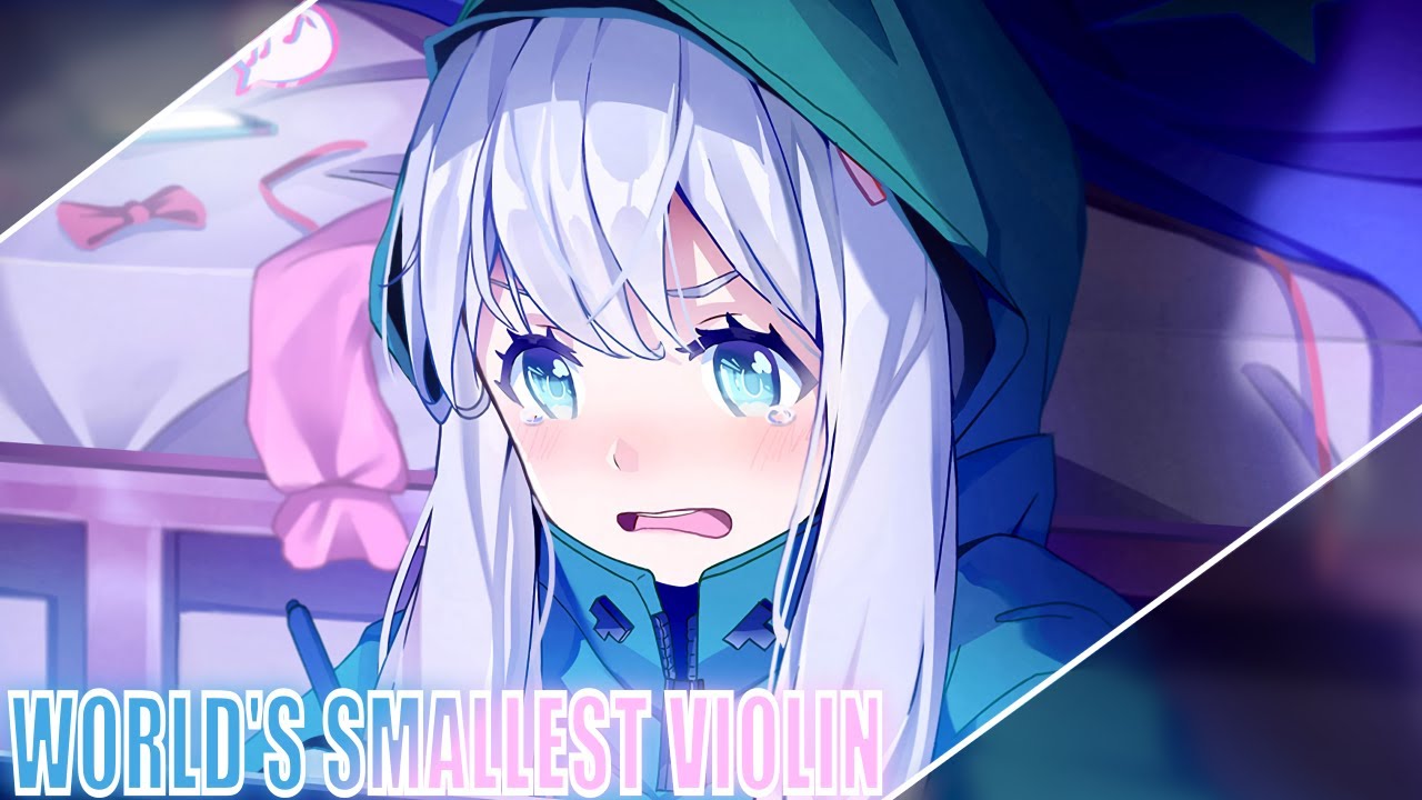 Nightcore ➜ World's Smallest Violin (Lyrics)