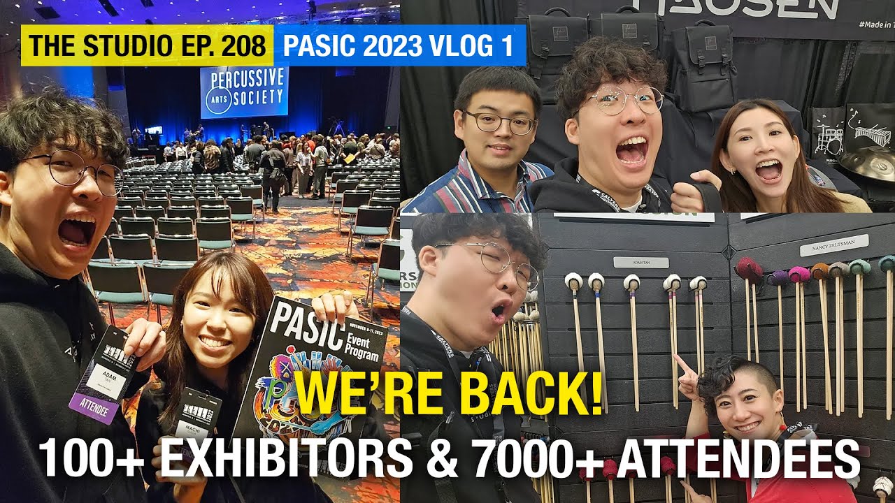 The world's BIGGEST percussion convention. (PASIC 2023 Expo Tour)
