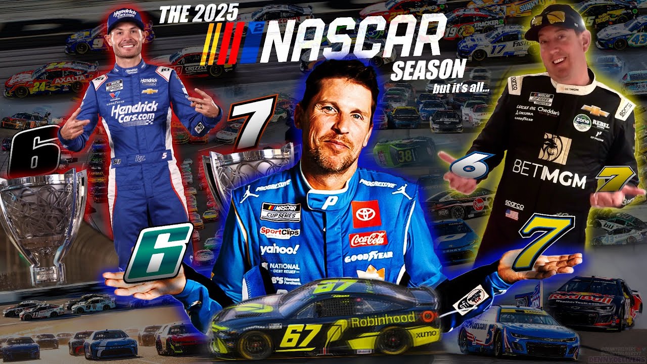 the 2025 nascar cup series season but it’s all 6 7