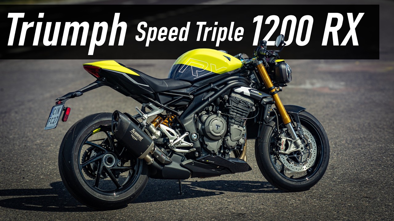 Triumph Speed Triple 1200 RX [2025]: jeszcze ostrzejszy, ale czy jeszcze lepszy?