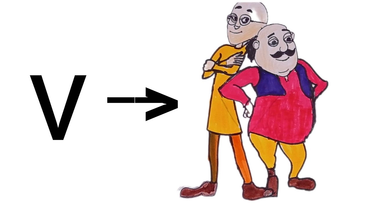 Motu Patlu drawing