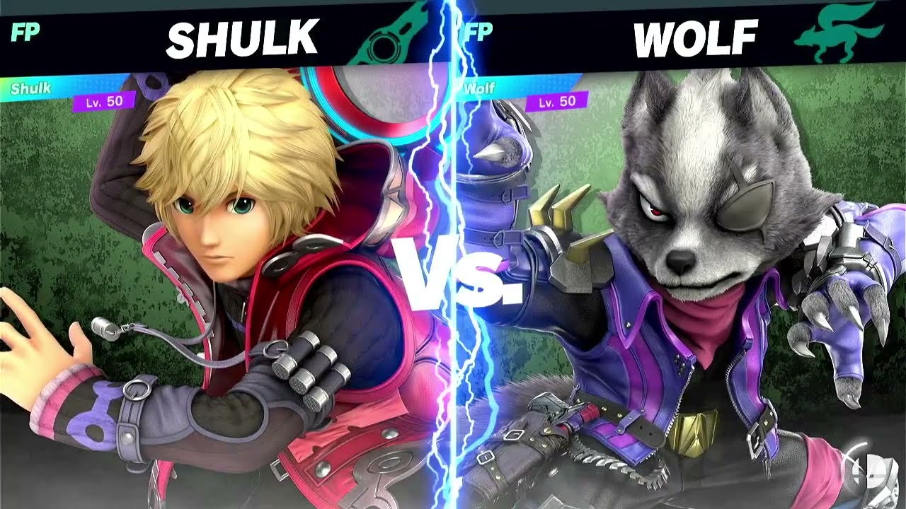 Super Smash Bros Ultimate Amiibo Fights Shulk vs the World #42 vs Wolf
