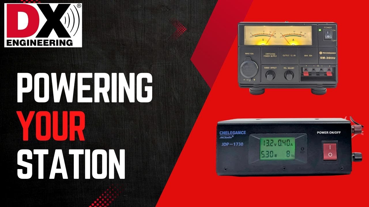 Power Supply & Distribution Solutions for Your Ham Radio Shack from Chelegance & Moonraker