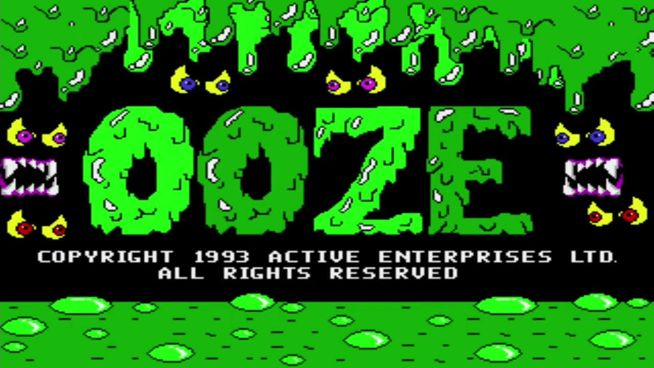 Ooze [Sega Mega Drive Gameplay] (1993) Active Enterprises {SG800} /Action 52\
