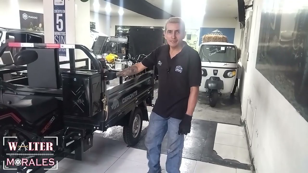 Presentación Tricargo 200 cc, ( Moto Carguero )