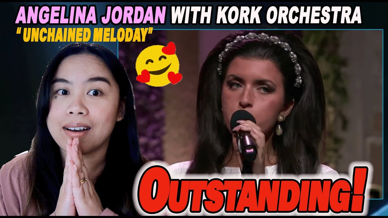 Angelina Jordan (17)  with  KORK Orchestra - Unchained Melody |  😇 🥰 MJ REACTION