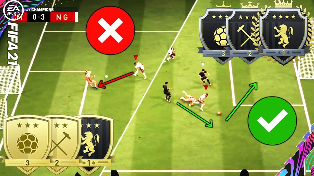 Mistakes That YOU & Gold Players Make That ELITE Players Do Not (Gold To Elite Guides) - FIFA 21