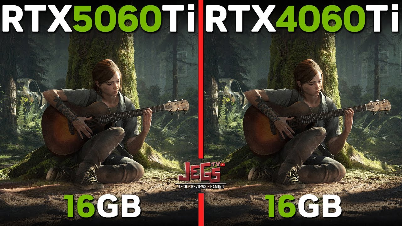 RTX 5060 Ti 16G vs RTX 4060 Ti 16G | Tested in 15 games