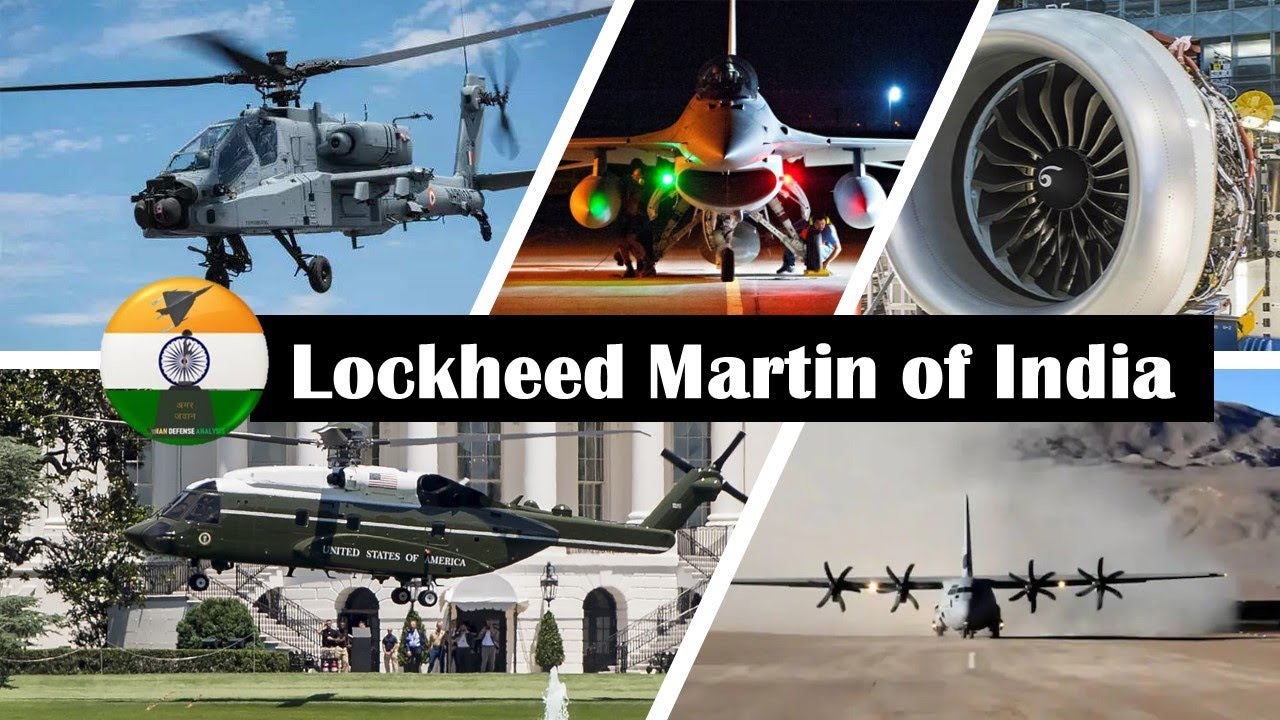 India at the centre stage of Global Aerospace Manufacturing : Who is India's Lockheed Martin?