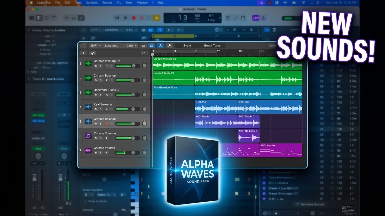 LOGIC PRO 12 UPDATE! - NEW SOUND PACKS 