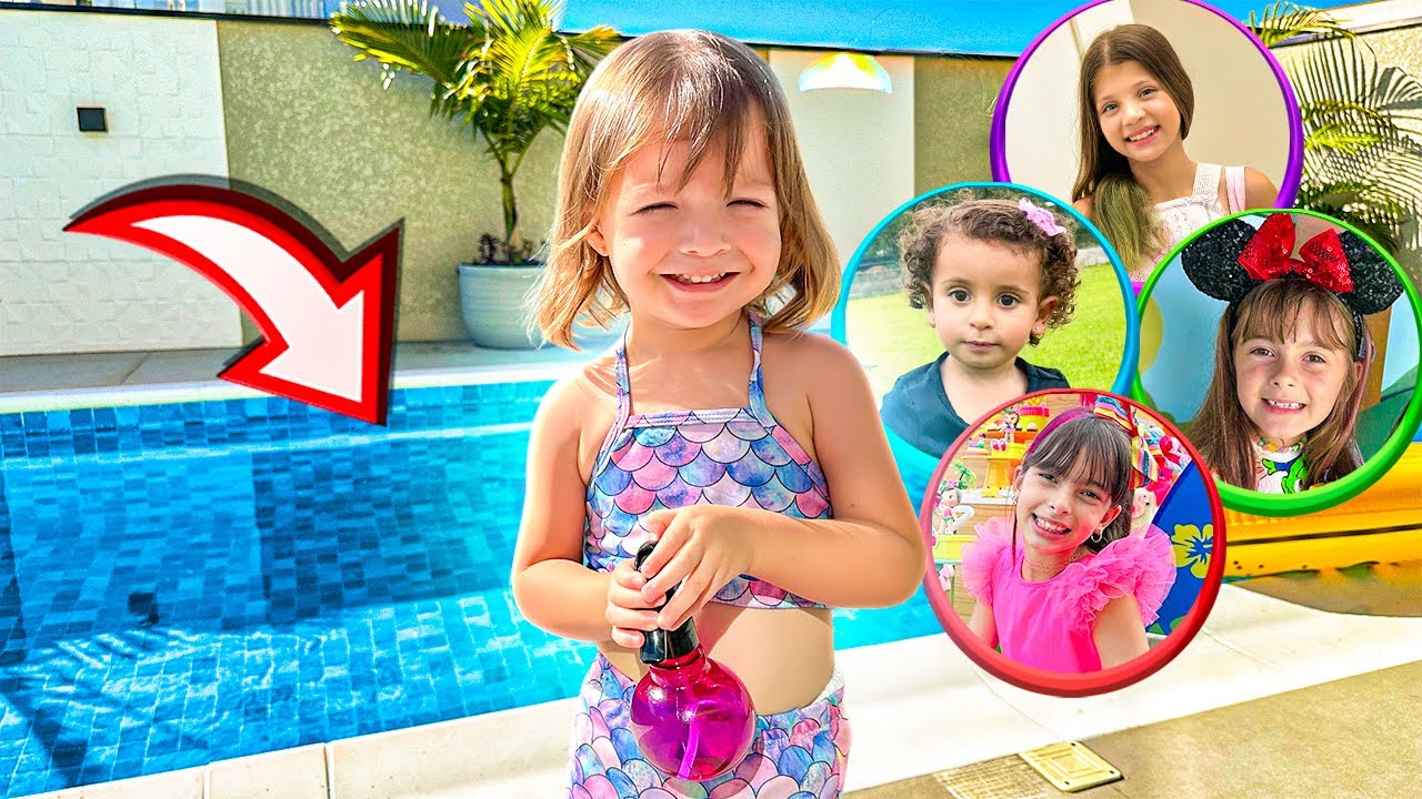 SEREIAS INVADIRAM NOSSA PISCINA ★ FAMÍLIA MASUDINHA ★