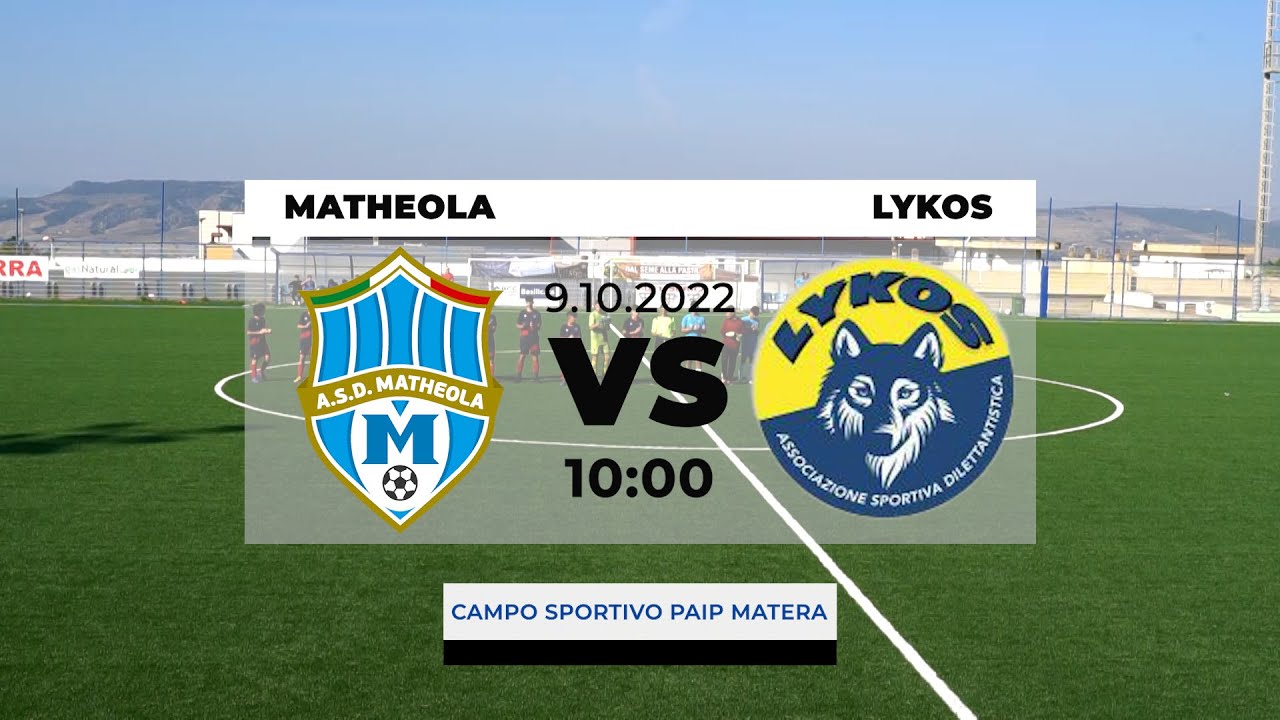 U15 Highlights Matheola - Lykos 8.10.2022 Risultato finale 1-2
