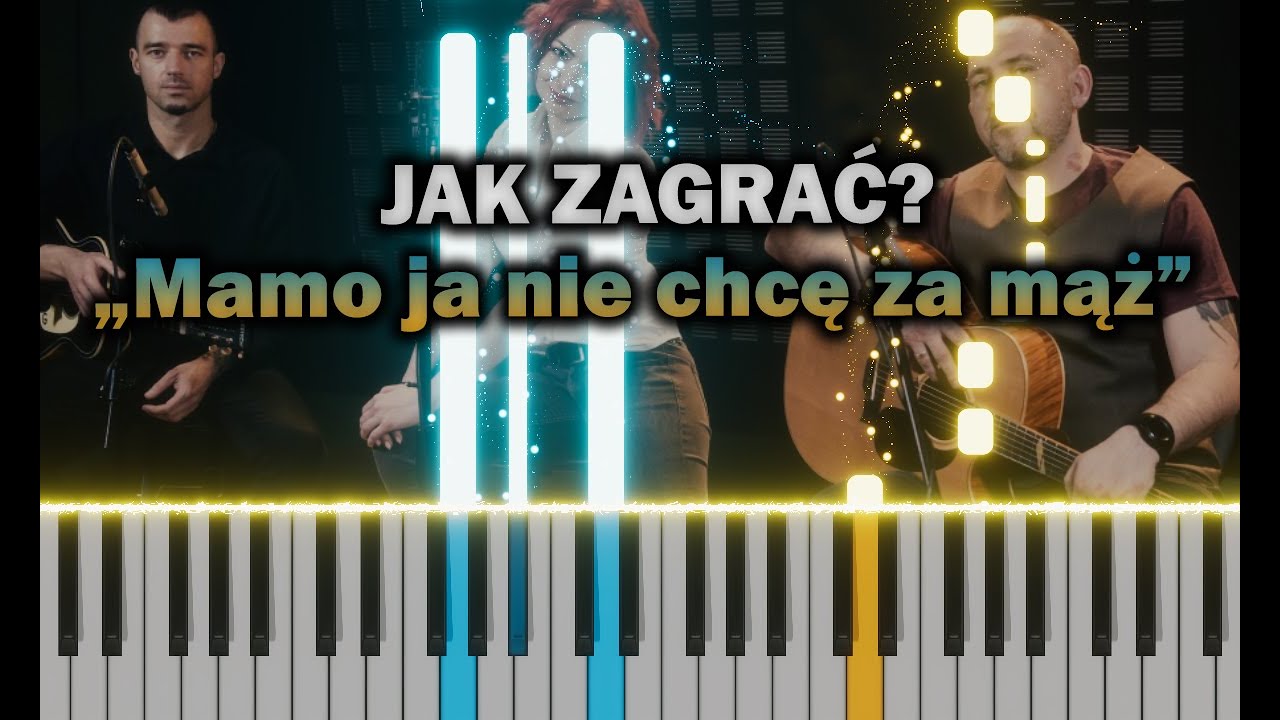 Brathanki - Mamo ja nie chcę za mąż 🎹 Piano Tutorial | Nuty | 🔥 ŁATWE 🔥