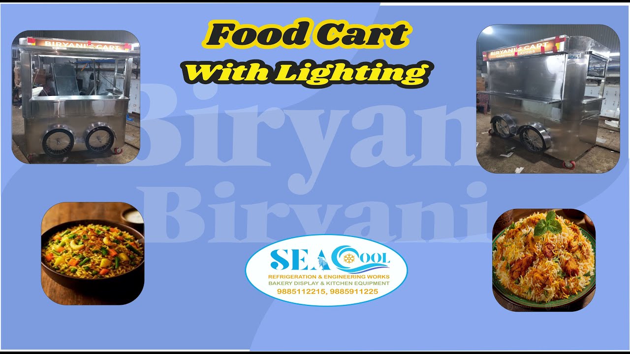 food Cart with lightings