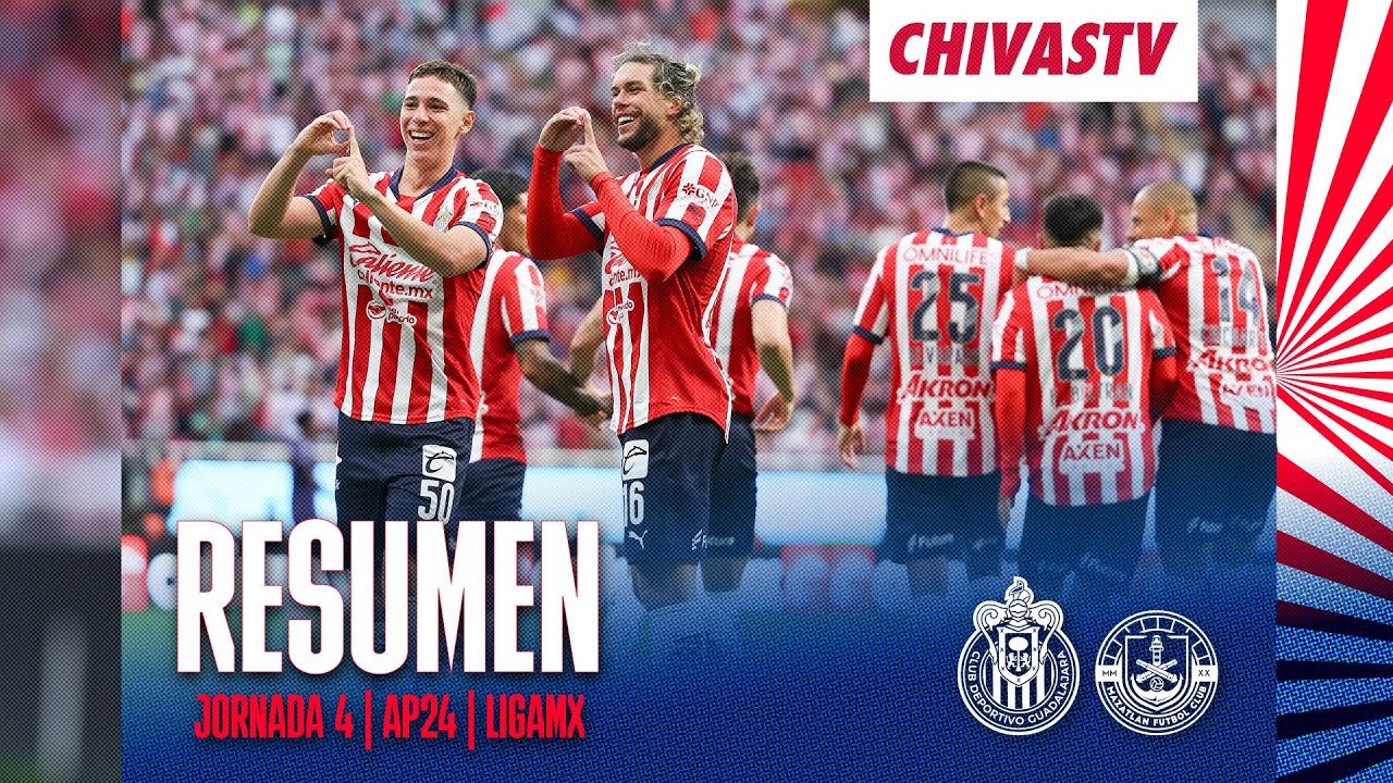 RESUMEN: Chivas vs Mazatl&aacute;n | Jornada 4 Apertura 2024 | CHIVASTV