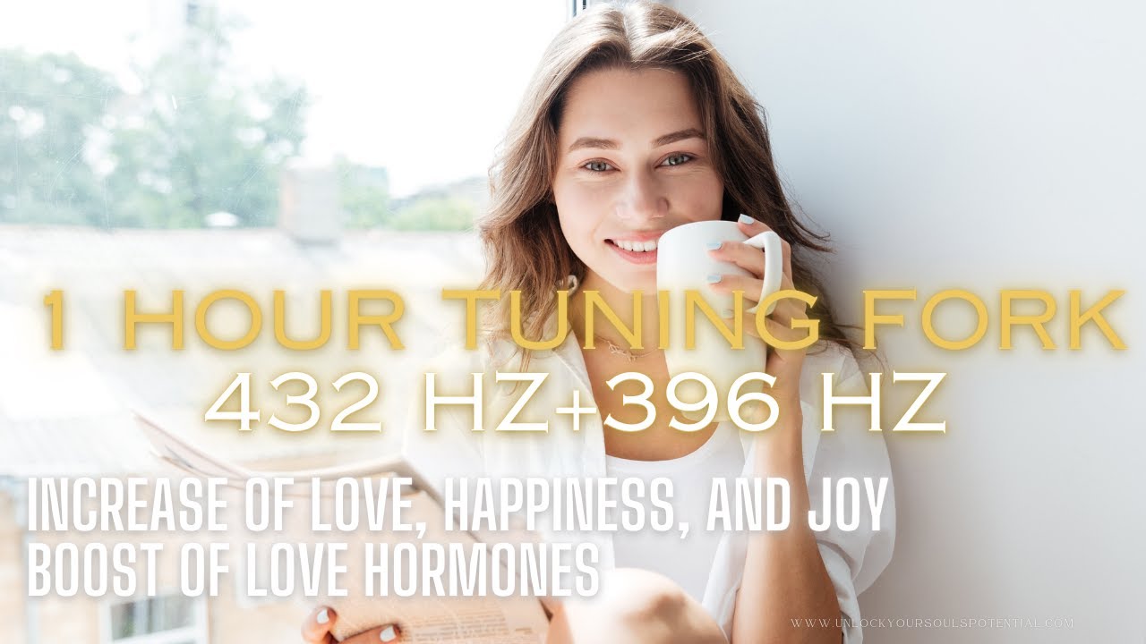 432 Hz & 396 Hz Tuning Fork | 1 Hour – Reiki-Infused Energy & Sound Healing