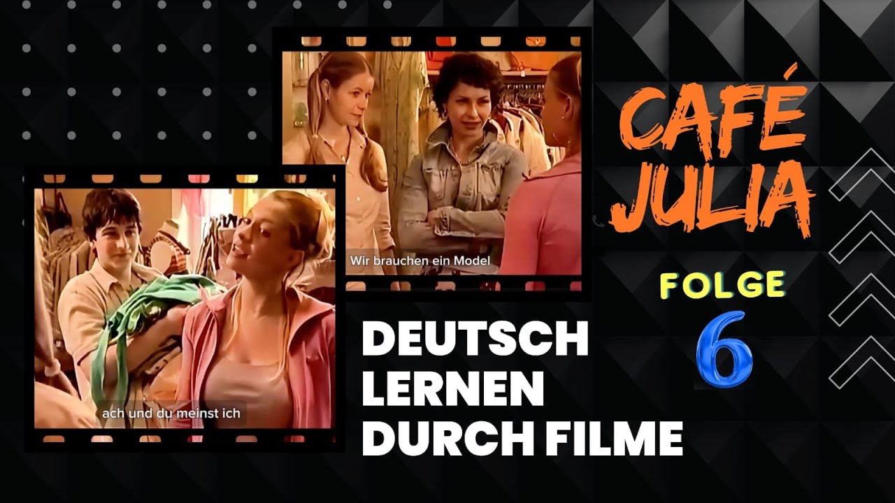 Deutsch lernen durch Filme | Cafe Julia | Folge 6 @Oktopus-Deutschland