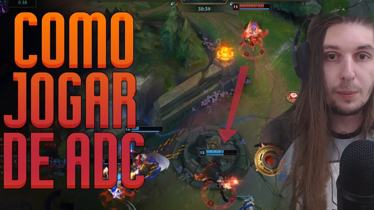 COMO SE POSICIONAR E GANHAR DE ADC